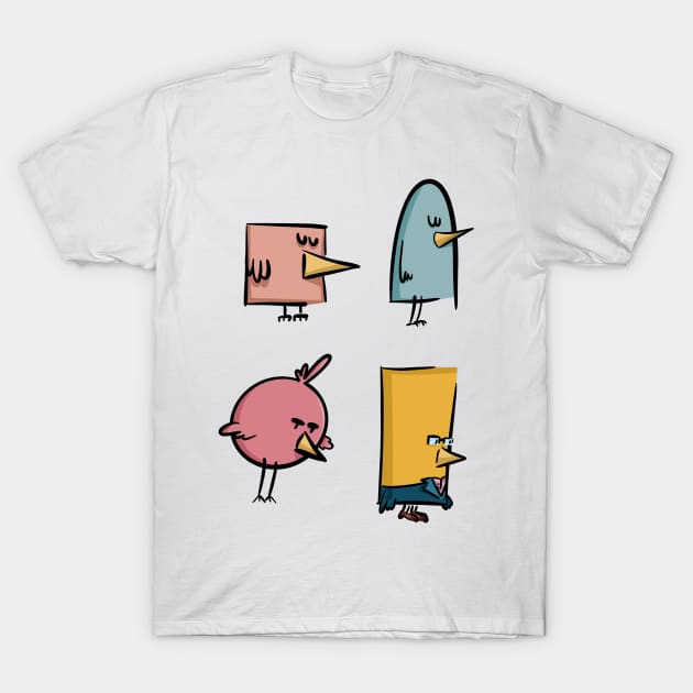 bird T-Shirt by Tifaw